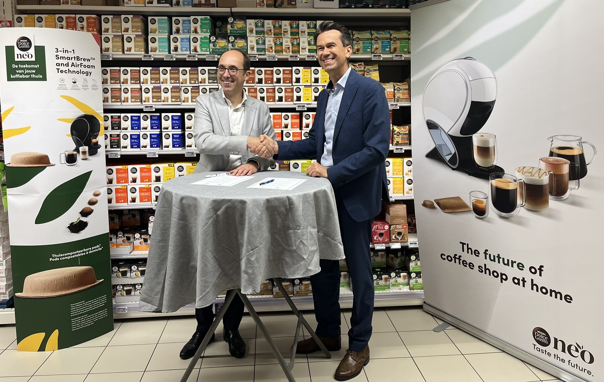 Nestlé et Carrefour Belgium s’engagent