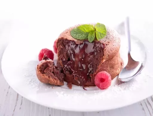 Photo moelleux au chocolat